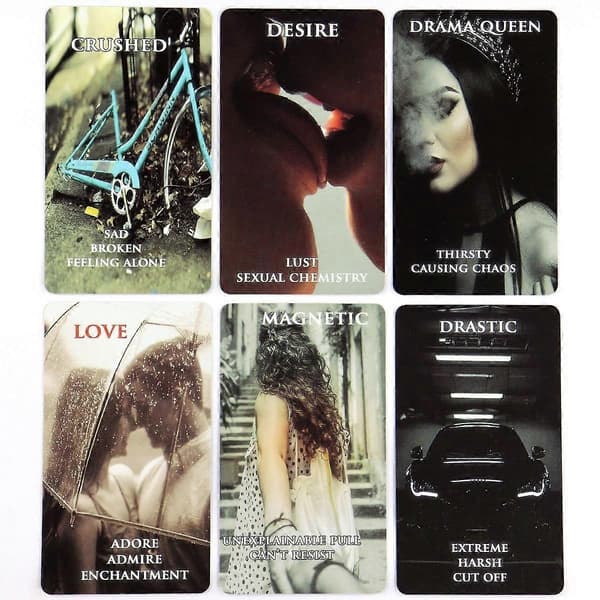 Situations Oracle Deck: 60 Kort Engelsk Bordspil Kort