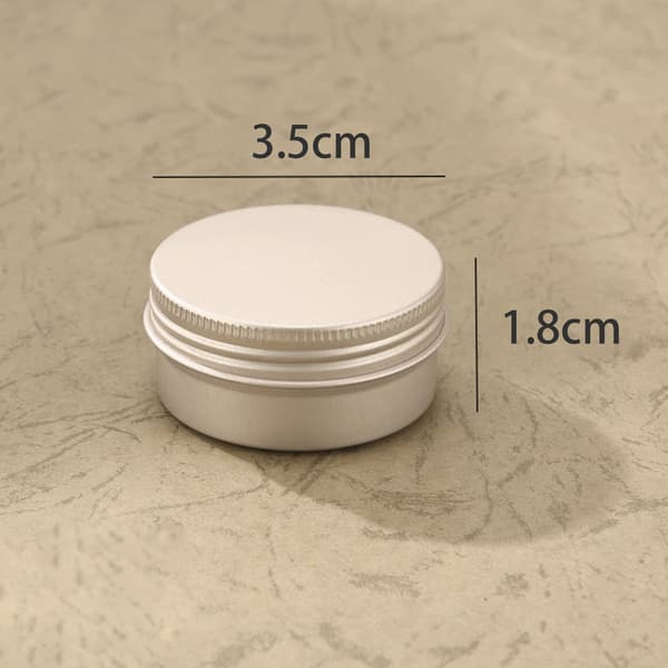 Aluminiumburk med skruvlock 10 ml 5-pack Guld