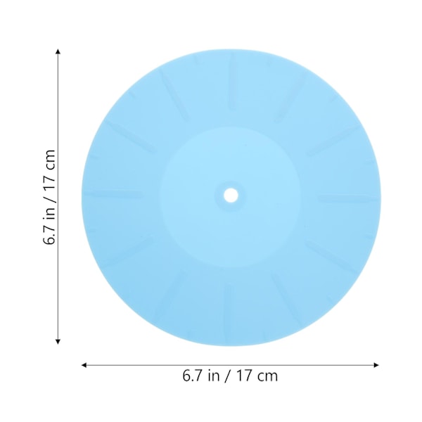 Skivspelare Vinyl Records Anti-Static Record Pad Skivspelare Slipmat Pad Skivspelare Pad Silikon Record Mat