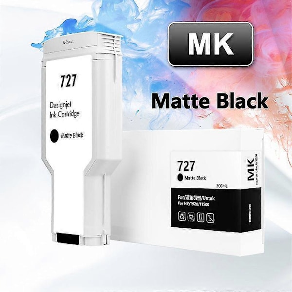 hg 300ml 6ST För HP 727 727XL Kompatibel Bläckpatron För HP DesignJet T920 T1500 T2500 T930 T1530 T2530 Med Fullt Bläck Ett Set