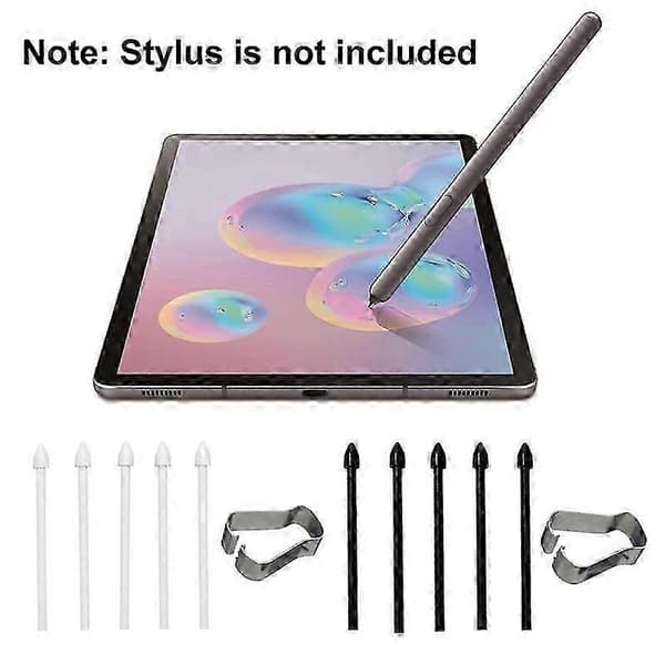 5 stk. Stylus Refill Udskiftning Stylus Touch Pen Spids Erstatnings Nib til Galaxy Note20/Note10/Tab S6/T JP