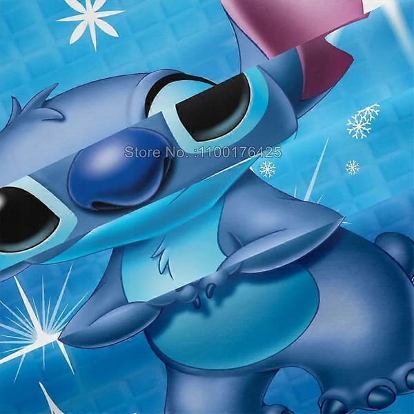 3 stk. Lilo Stitch Sengesæt Soveværelsesdekoration Gaver til børn