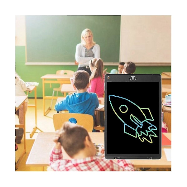 Koulukauden lasten kirjoitustaulu LCD-piirustustaulu käsin piirrettävä taulu värillinen LCD-kirjoitustaulu, a