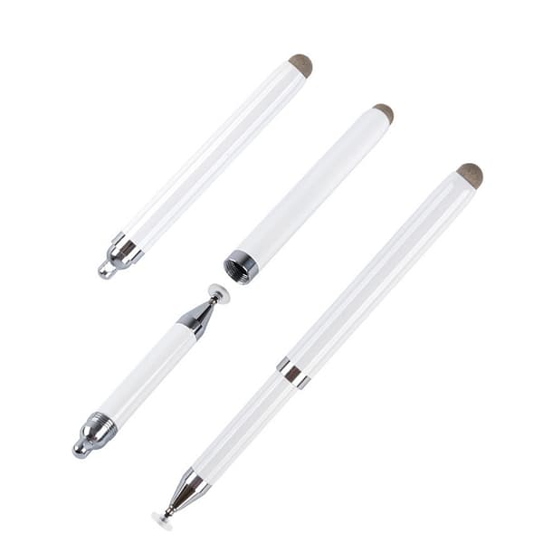 Universal Stylus Pen for Touchscreen Devices - White