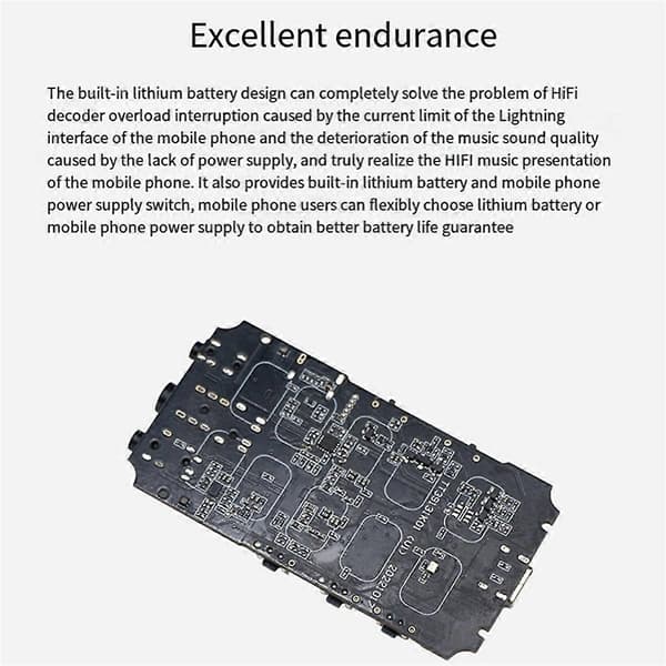 Dual CS43131 Chip Audio Module Hifi Lydkvalitet Digital Audio Dekodningsmodul 4.4+3.5+2.5USBc Digi
