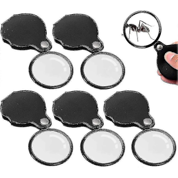 5-pack Vikbar Ficklupp Mini Ficklupp 10x Vikbar Ficklupp