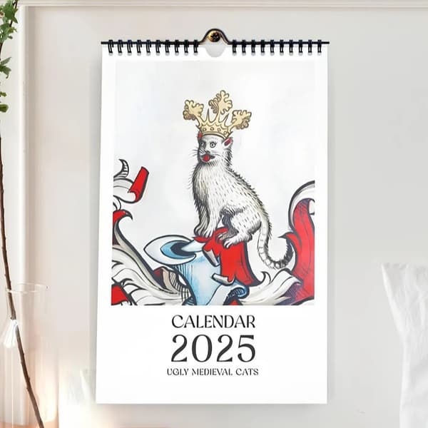 Kalender 2025 Nyttårs kalender farge: stil37