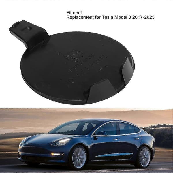 Frontfanger Slepekrok Deksel 1084173 00 E Erstatning for Tesla Model 3 2017 til 2023 Svart