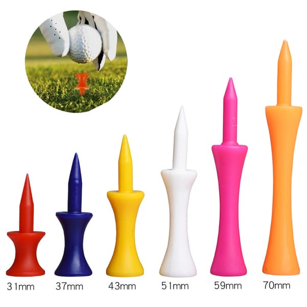 Golf-Tees, Plast Golf-Tees Verdipakke (100-pakning) XL