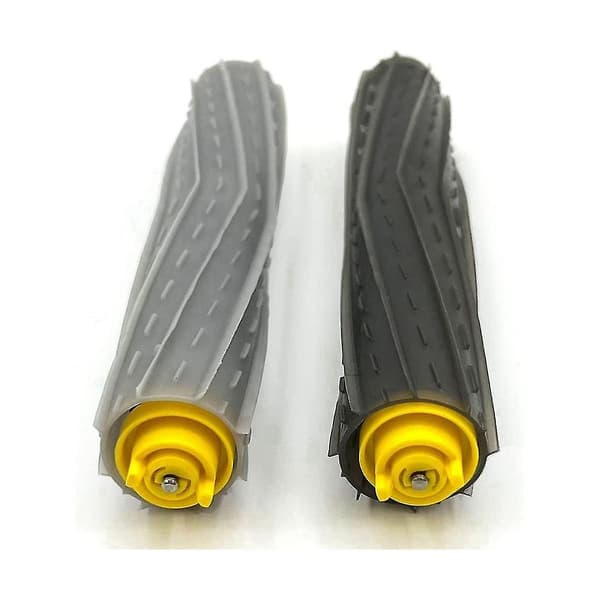 2 Sett Multi Surface Gummibørste Rulle Erstatning Kompatibel For 800 900 Serien 801 805 Etc Vacu