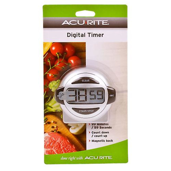 Acurite Digital Timer opptil 100 minutter, myke berøringsknapper, holdbar konstruksjon