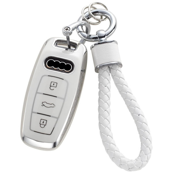 Auton avainkotelo avaimenperällä Audi D