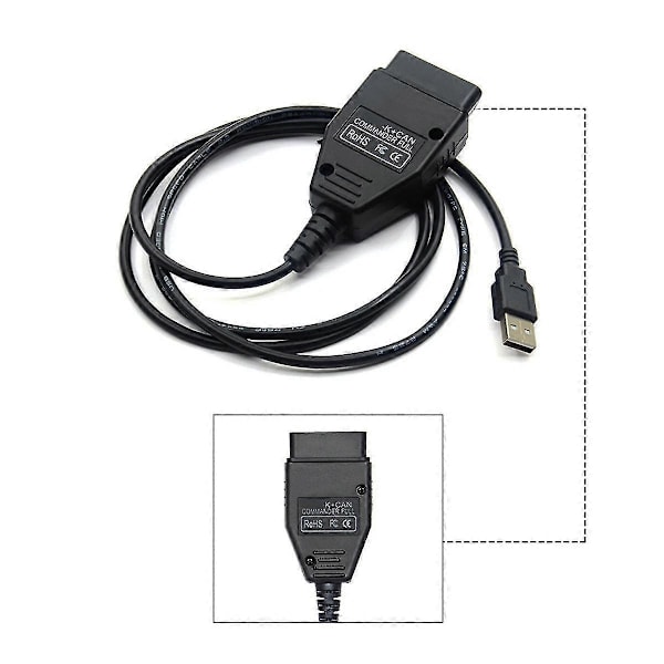 Kompatibel med K+can Commander 1.4 Ft232rl Chip kompatibel med ///seat kompatibel med K+can 1.4 K-linje Commander