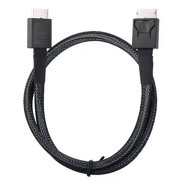 Mini Sas -palvelimen monitoiminen kätevä kiintolevykaapeli Oculink SFF-8611 Pcie4.0 -arraykorttiliitin