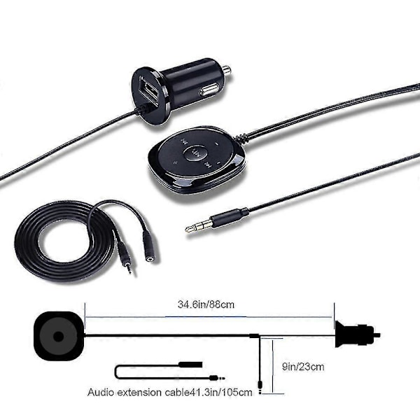 Bluetooth Bilsæt Bluetooth Modtager, Bluetooth Håndfri Audio
