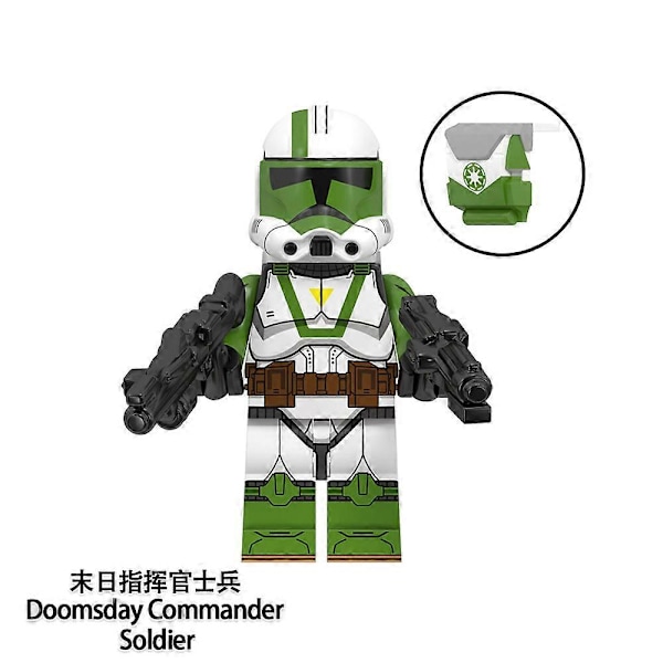 8 stk./sæt Minifigur Byggeklodser Legetøjs Sæt