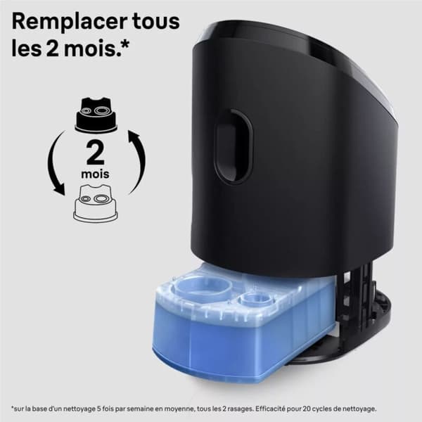 - Förpackning med 2 påfyllningar av rengöringsvätska för Clean & Renew System - CCR2