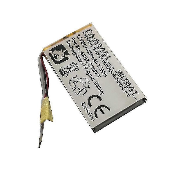 Høykvalitets batteri egnet for Skullcandy Hesh 2 Bluetooth headset
