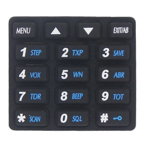 UV-82 Numerisk knappsats tangentbord för Baofeng UV-82/UV-82HP/UV-8HX/UV-82L/UV-8D/UV-82 Plus Walkie Talkie