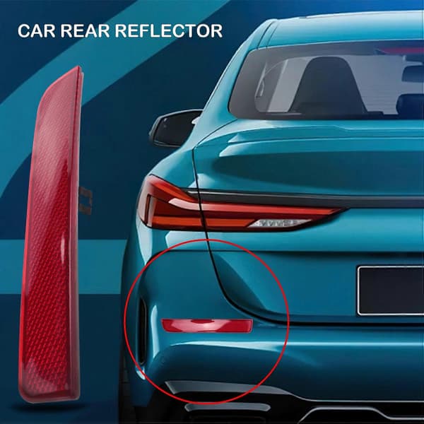 1 Par Rød Reflektor for Bakfanger til L322 Delenummer: LR006349 LR006348