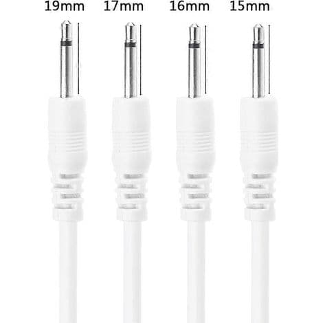 2,5 mm hane till USB-ljudjackadapter för laddning och AUX-anslutning - 19 mm