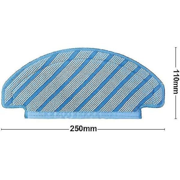 Tilbehørssett Erstatning For Ecovacs Deebot Ozmo 920/950 / T5 / T8 / T8 Aivi / N7 N8 Pro T9 / T9max / T9 Power Modell