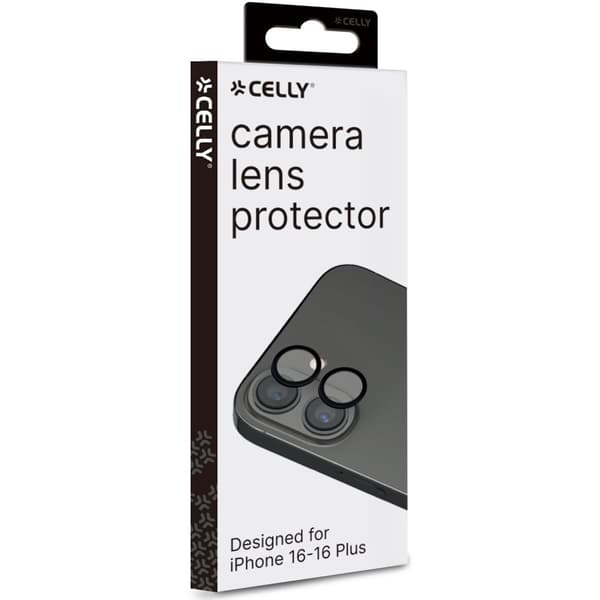 Kameralinsebeskyttelse for iPhone 16 / iPhone 16 Plus