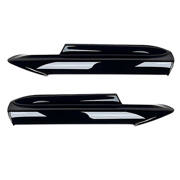Frontkofanger Læbe Vinkel Diffuser Splitter Spoiler til 3-serie E90 E91 320I 330I 2005-2008, B