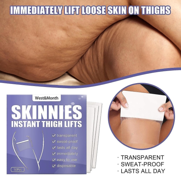 Thigh Lift Tape løfter lårcellulite og løs hud udglatter-jbk