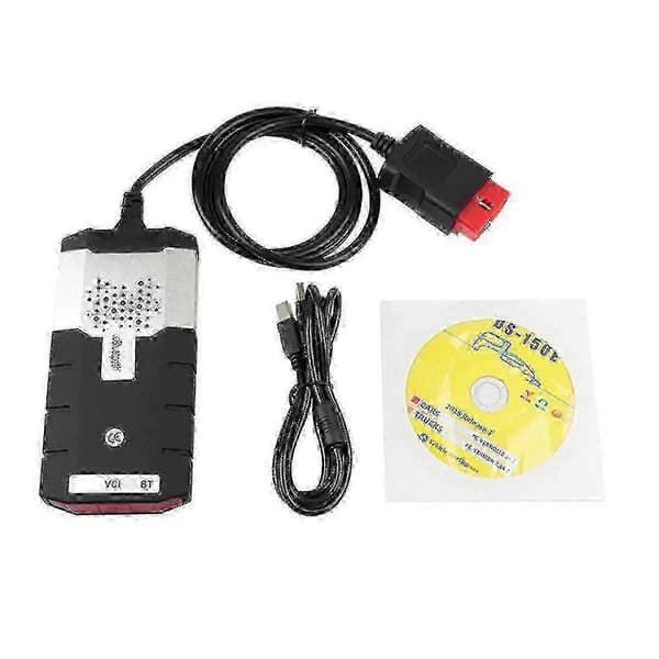 2024 Automotive Vd Ds150 med Bluetooth V2021.11 Dubbelkort Relädetektor