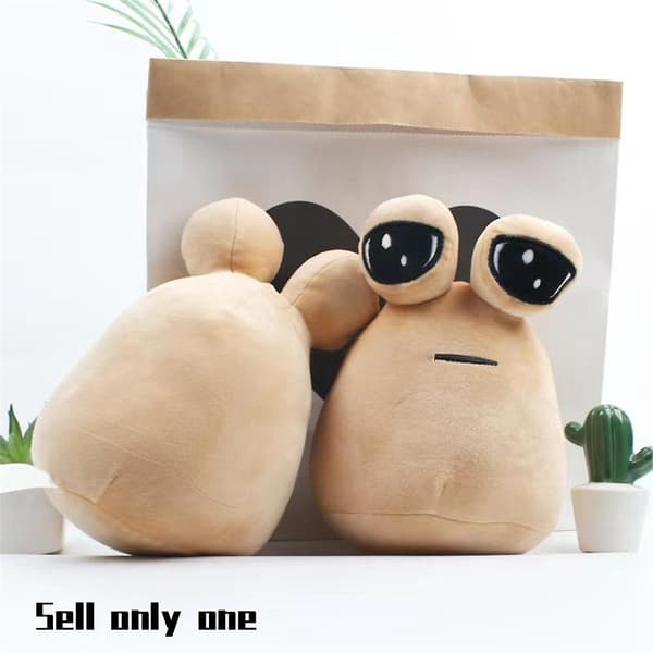 Pou Plush, Kawaii Plushestofdyr Blødt Pudelegetøj
