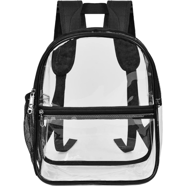 Vandtæt gennemsigtig rygsæk til arbejde og sport (sort)-jbk