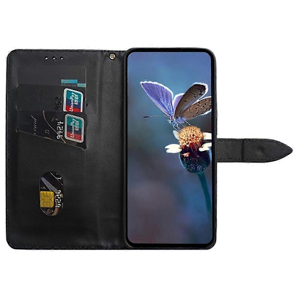 IDEWEI Læder Flip Cover med Kortlommer til Asus Zenfone 11 Ultra 5G - Stødsikkert