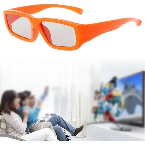 Passive Polariserede 3D-briller til Børn - Kompatible med RealD TV og Biograf