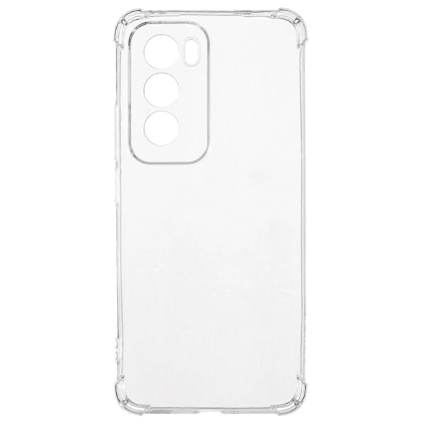 Oppo Reno12 5G (Global) -puhelimen suojakuori, vahvistetut neljä kulmaa, pudotussuoja, kirkas TPU-kuori