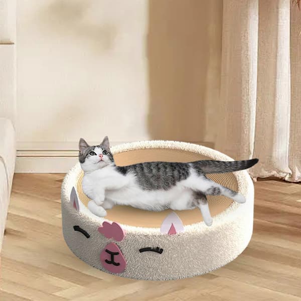 Kattklösbädd Sisalbräda Leksak Söt Alpacka Möbelskydd Hållbar