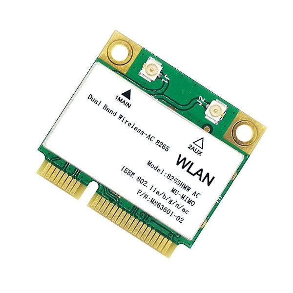 1200m Wifi Trådløst LAN Dual Band 2.4g 5ghz Bluetooth 4.2 Gigabit Trådløst LAN Adapter For Win7 Win8 Win10 Linux 8265hmw