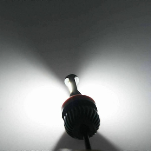 2X H8 H11 Dubbla Färger Switchback Vit Amber LED COB Dimljuslampor 160W 2600LM