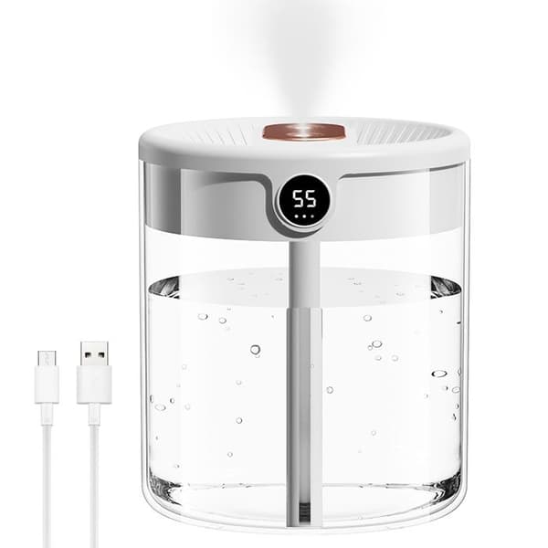 Luftfugter - 2L - 20H - Dobbelt spray - Integreret natlys