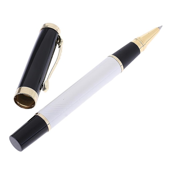 Jinhao 500 Vit Elegant Rollerballpen 0.7 Kulspetspenna Skrivverktyg