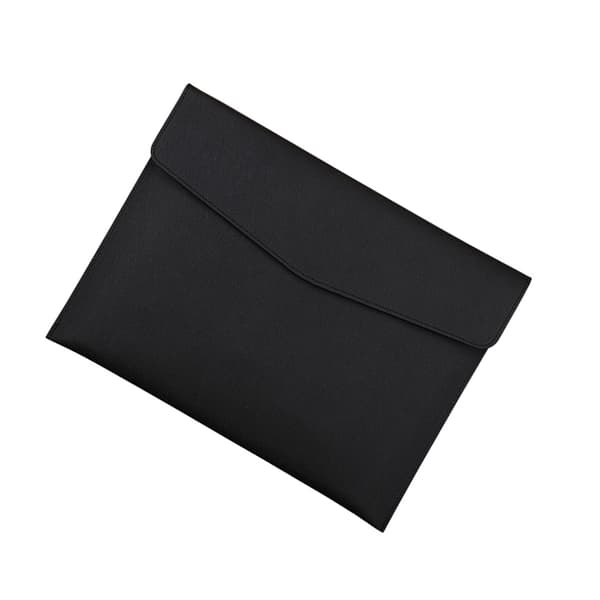 B5 Business Sort PU-dokumenttaske