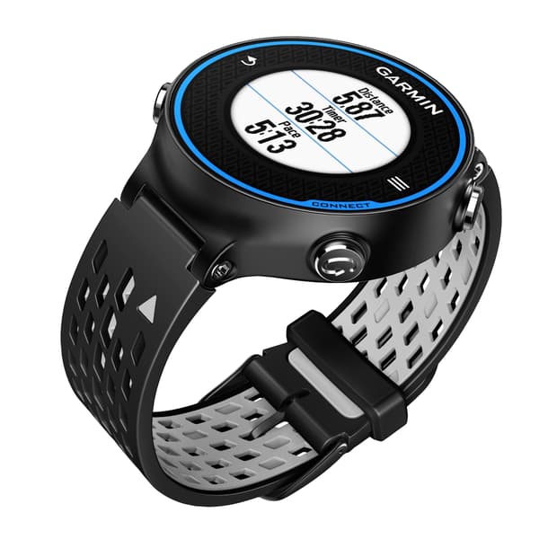 Garmin Forerunner 620/630/220/230/235/735XT ranneke Musta/Harmaa