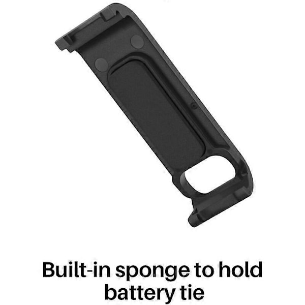 Kameran akkukotelon kansi Type-C pikalatausportin kansi Yhteensopiva GoPro Hero 8 Black -kameran kanssa, Malli: Musta