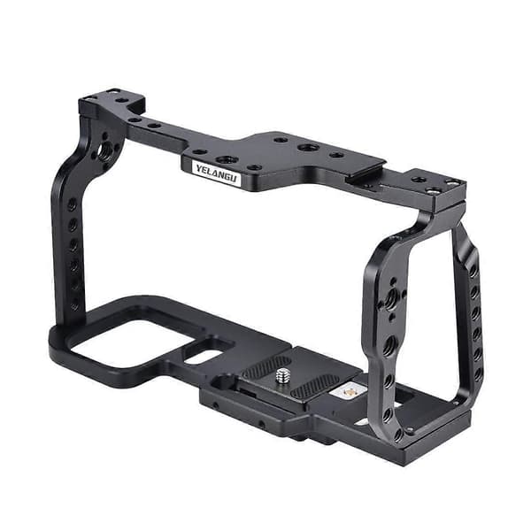 YELANGU C9 YLG0911A-A Videokamera Cage Stabilisator til DJI BMPCC 4K (Sort)