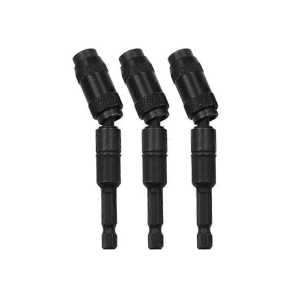 3 st Magnetisk Pivot Borrbitshållare, Magnetisk Vridbar Bitshållare, Snabbkoppling Flexibel Scr JP