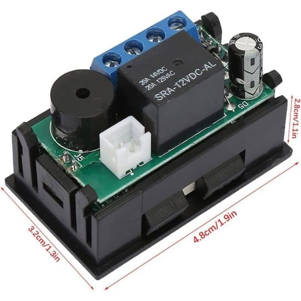 Temperaturregulator, universal DC 12V digital temperaturregulator med sensor, hjemmetermostater med