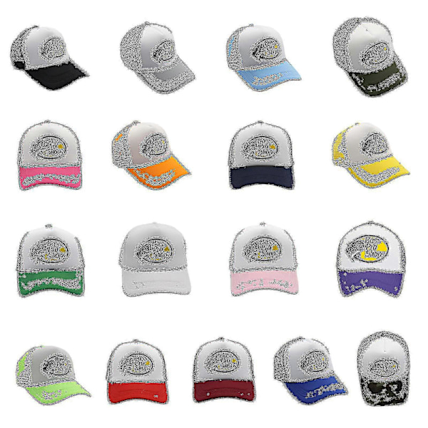 Ulkoilmakorkit Trucker Mesh Hat - VÄRI: Camouflage