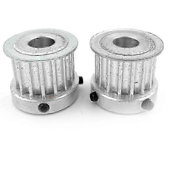 16 Tands Remskive for Skateboard N63 Motor 10mm Aksel 16T Remskive Erstatning for Elektrisk Skateboard Passer HTD-5M Belte, 2 stk
