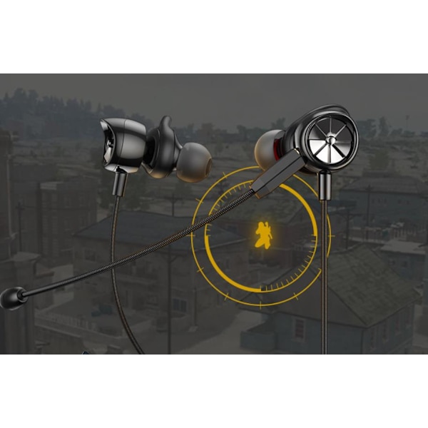 G200 gaming in-ear trådbundna gaminghörlurar
