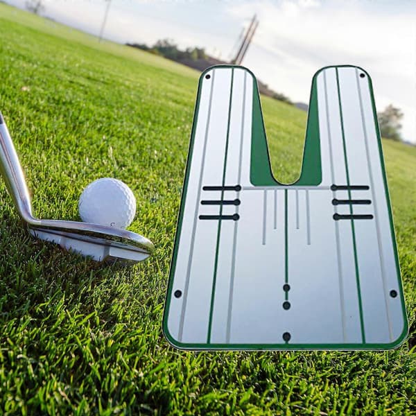 Golf Putting Alignment Spejl Letvægts Træning til Hjemmebaggård Kontor